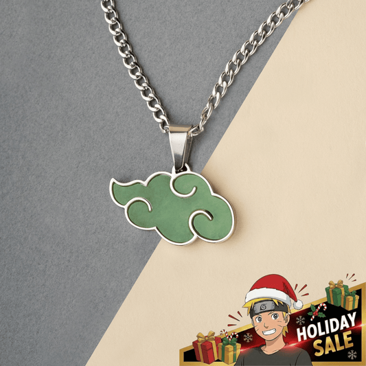 Jade Akatsuki Pendant - Naruto - craftedbykaiyo