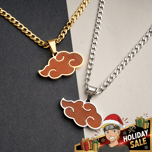 RED Jade Akatsuki Pendant - Naruto - craftedbykaiyo