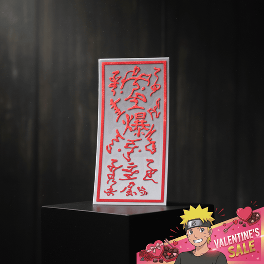 Explosive Tags - Naruto (Reflective) - craftedbykaiyo