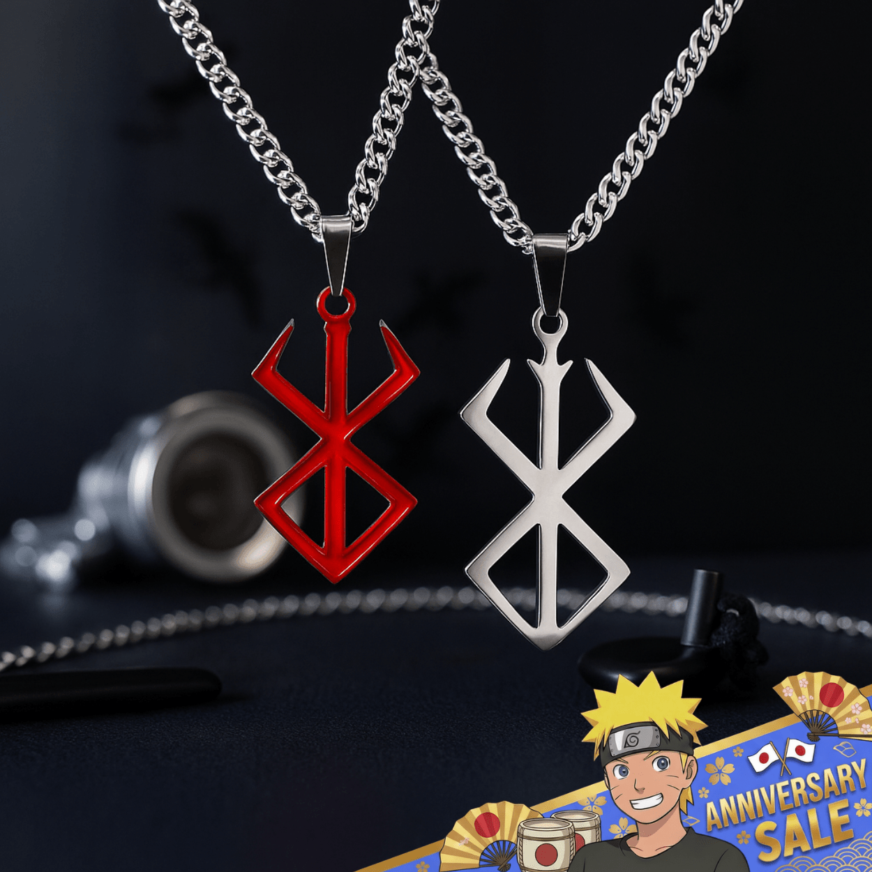 Brand of Sacrifice Pendant - Berserk - craftedbykaiyo