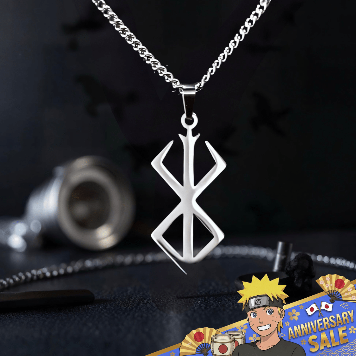 JJK - Inverted Spear of Heaven Necklace (Toji) – craftedbykaiyo JJK - Inverted Spear of Heaven Necklace (Toji) – craftedbykaiyo