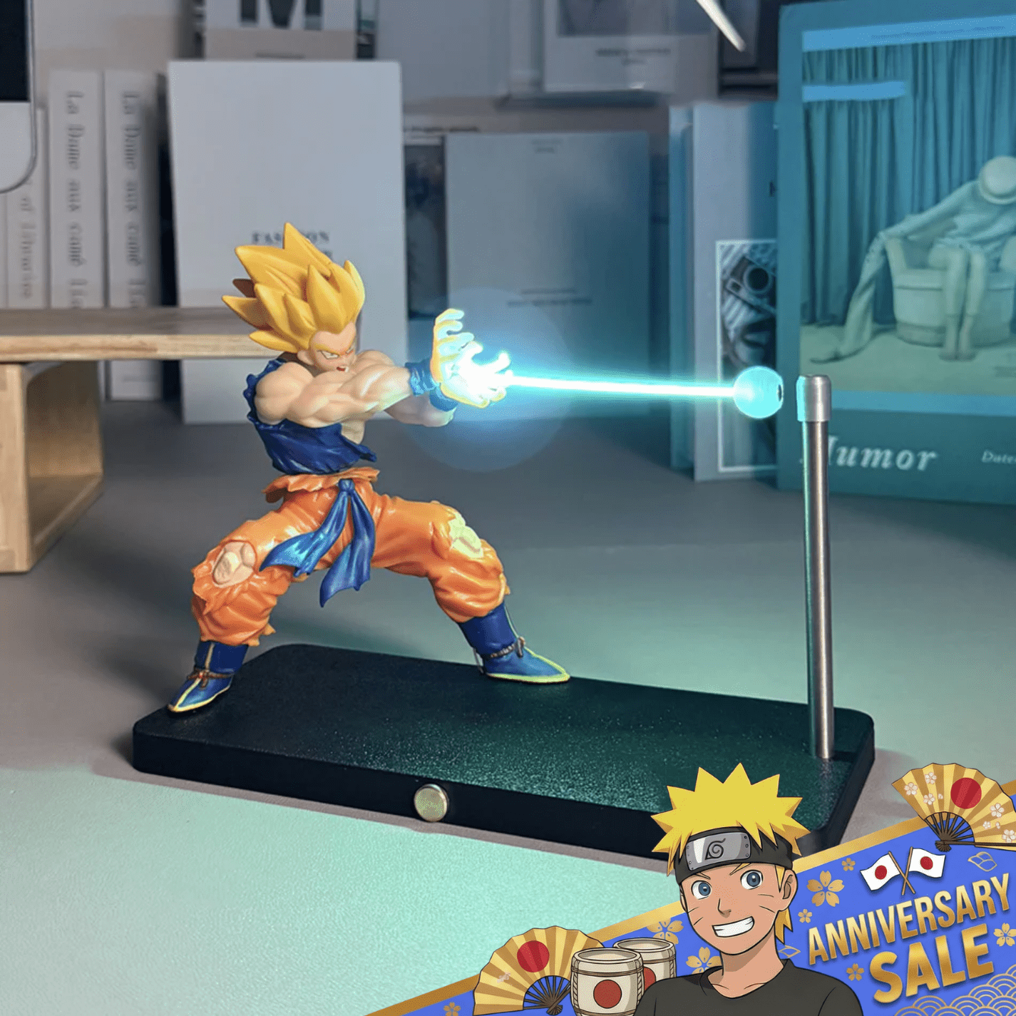 (NEW) Dragon Ball Magnetic Night Light - craftedbykaiyo