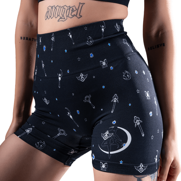 Moon Seamless Shorts - craftedbykaiyo