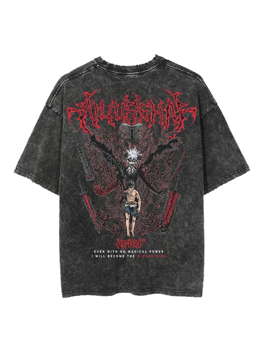 ASTA DEMON VINTAGE OVERSIZE TEE - craftedbykaiyo