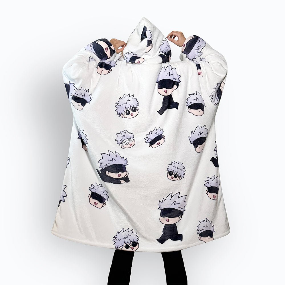 Anime Blanket Hoodies - BLACK FRIDAY SALE - craftedbykaiyo