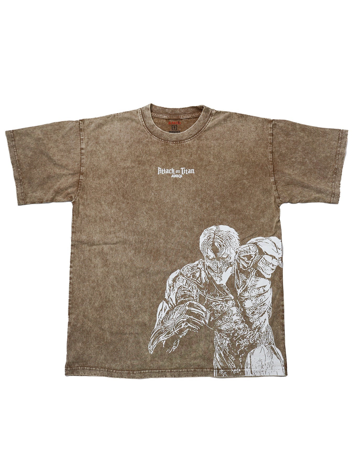 ARMORED TITAN ACID WASH TEE