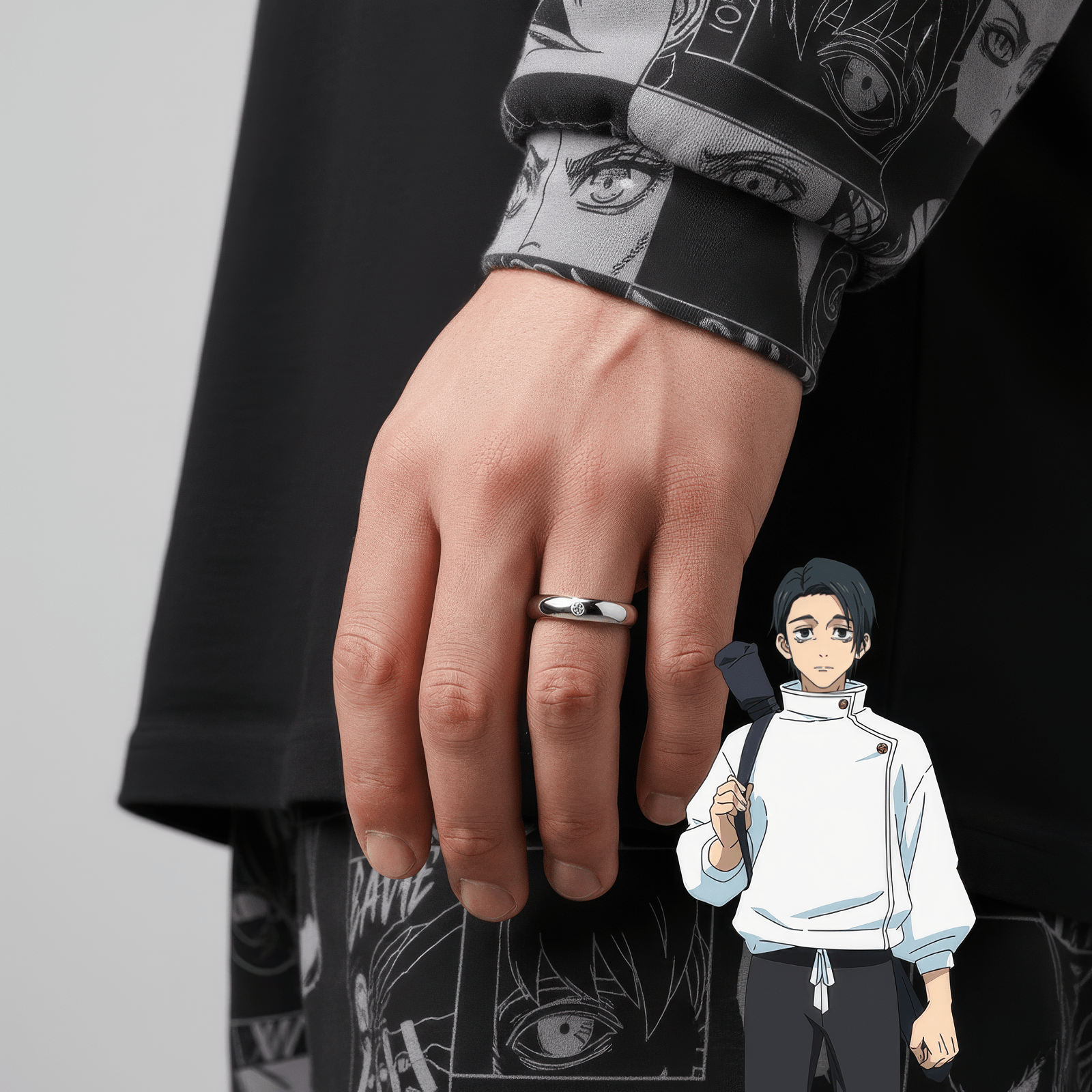 Yuta Okkotsu Ring - craftedbykaiyo