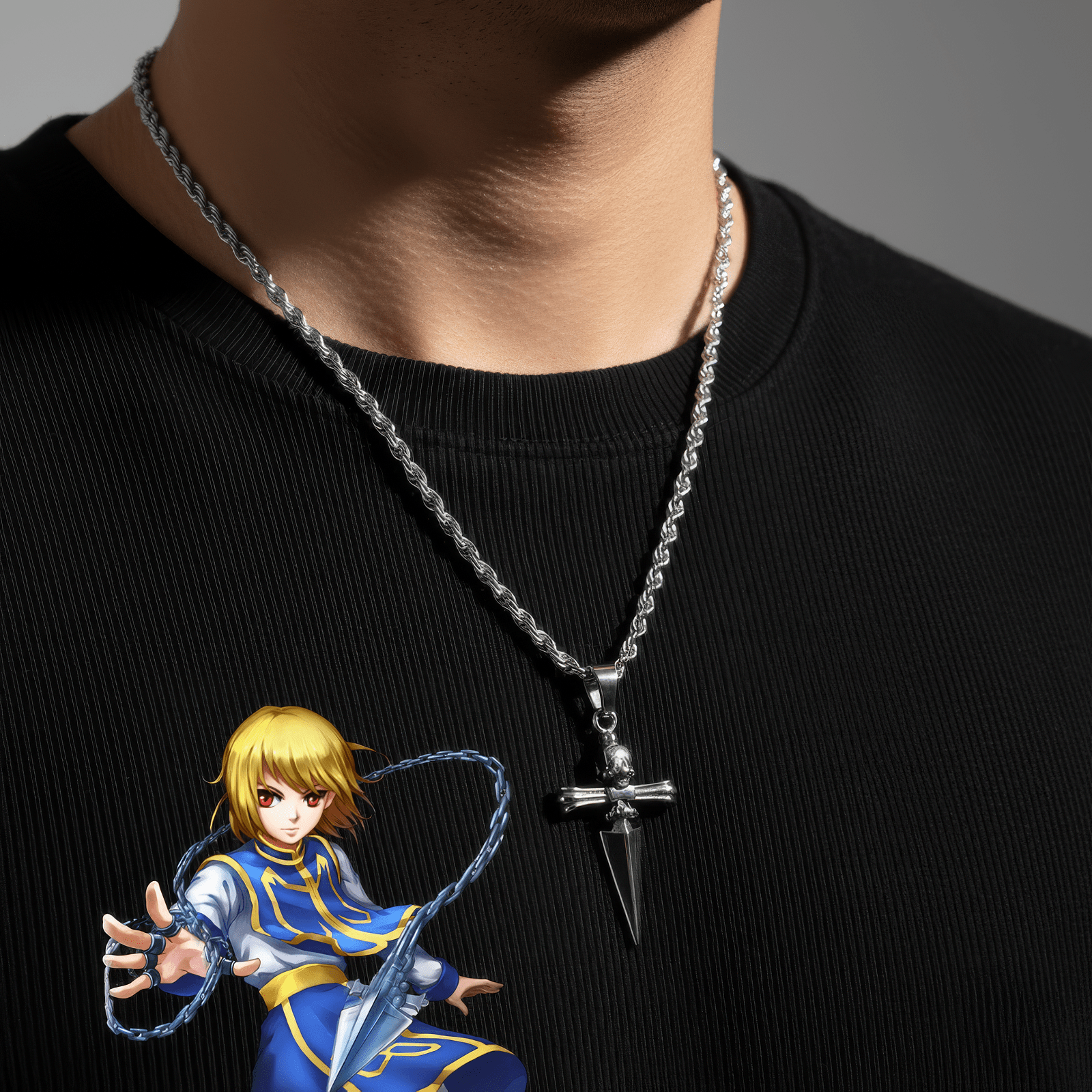 HXH - Chains Of Judgement Necklace - craftedbykaiyo