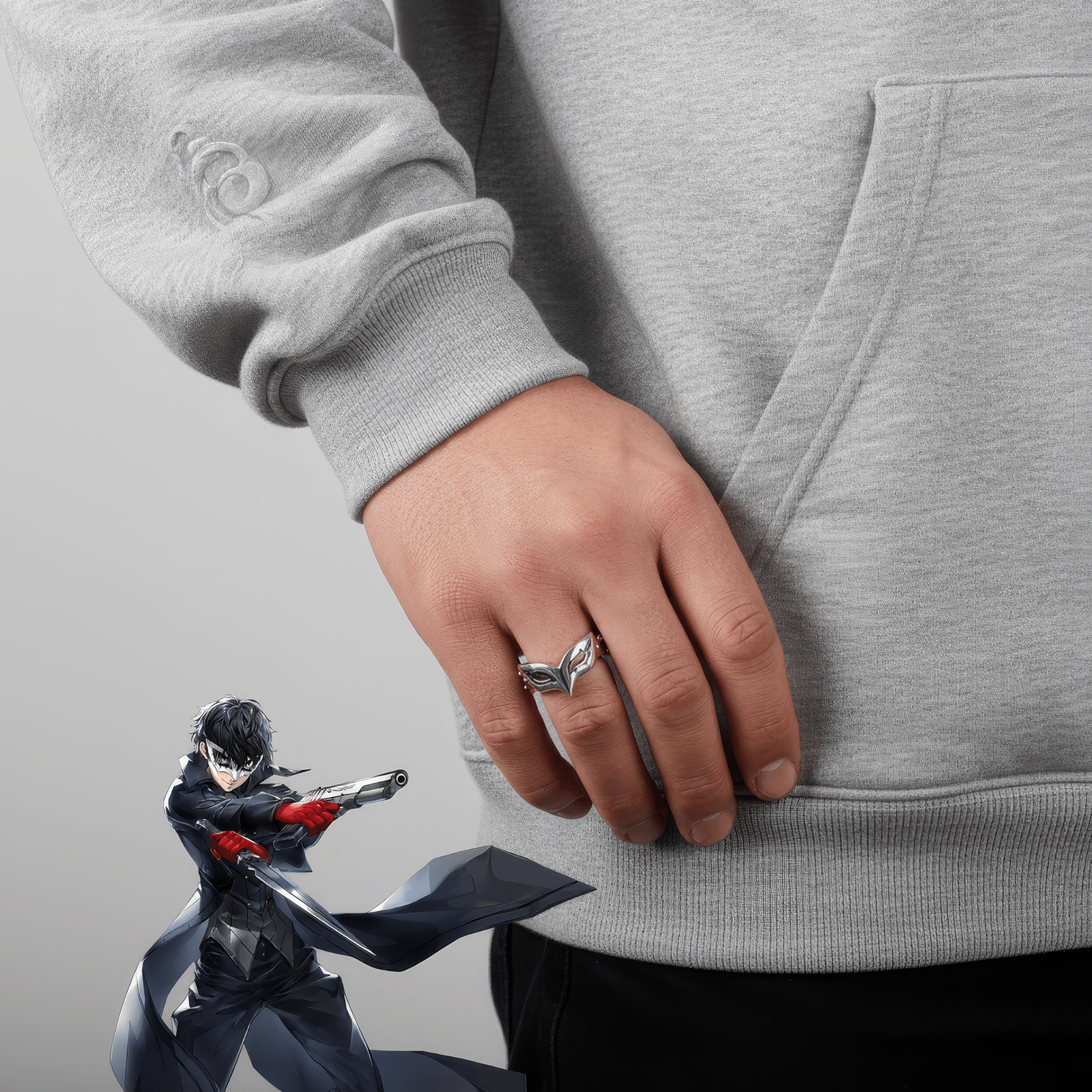 Persona Joker Ring - craftedbykaiyo