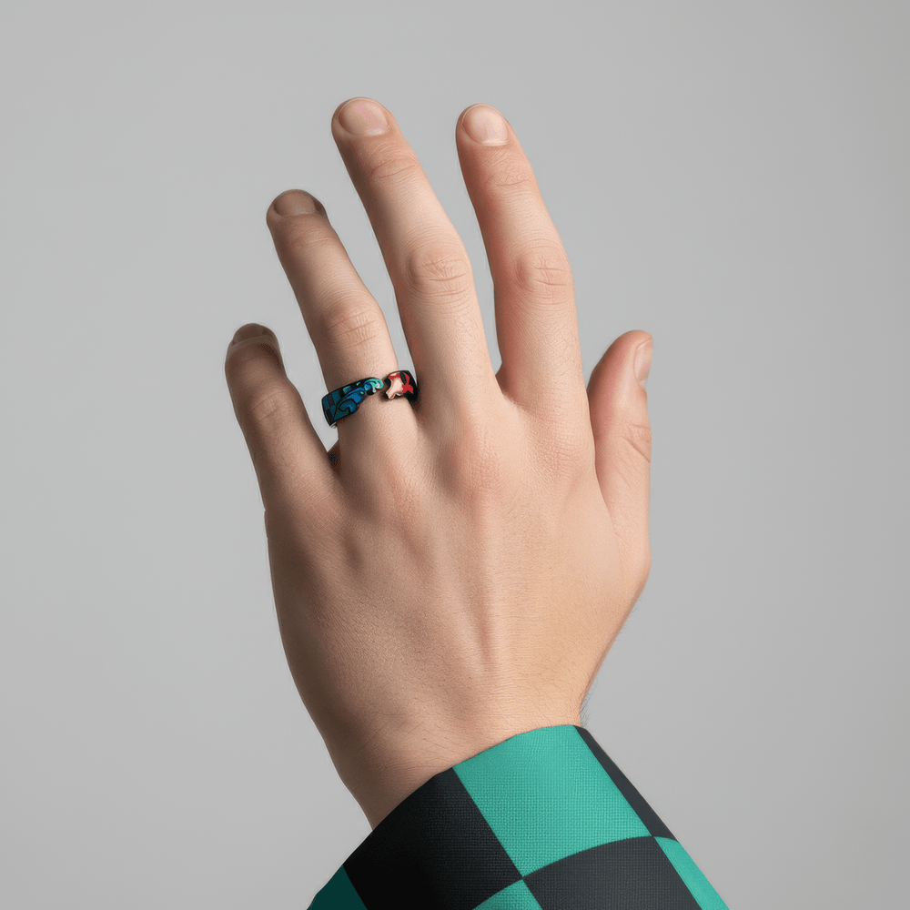 Tanjiro Ring - craftedbykaiyo