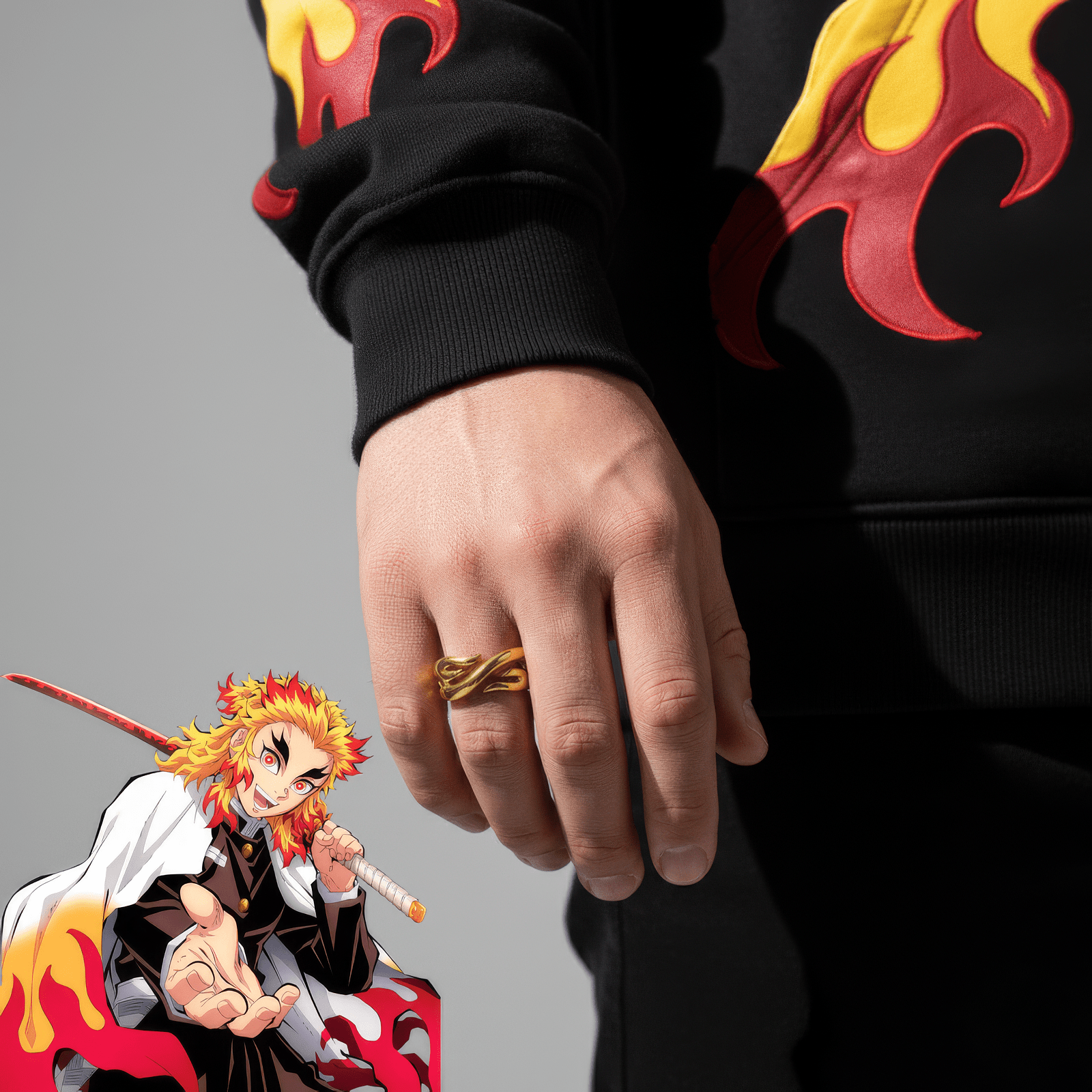 Rengoku Ring - craftedbykaiyo