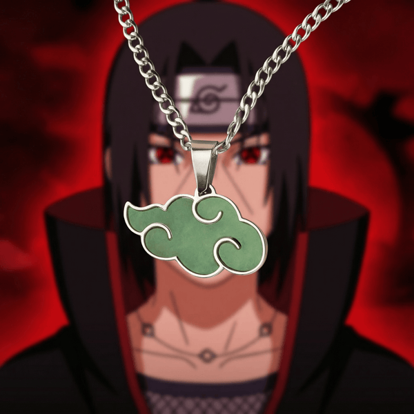 JOKERD ＜CRYSTAL＞　AKATSUKI Jade Akatsuki Pendant - Naruto – craftedbykaiyo