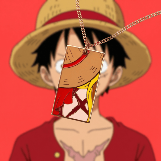 Straw Hat Pendant - One Piece - craftedbykaiyo