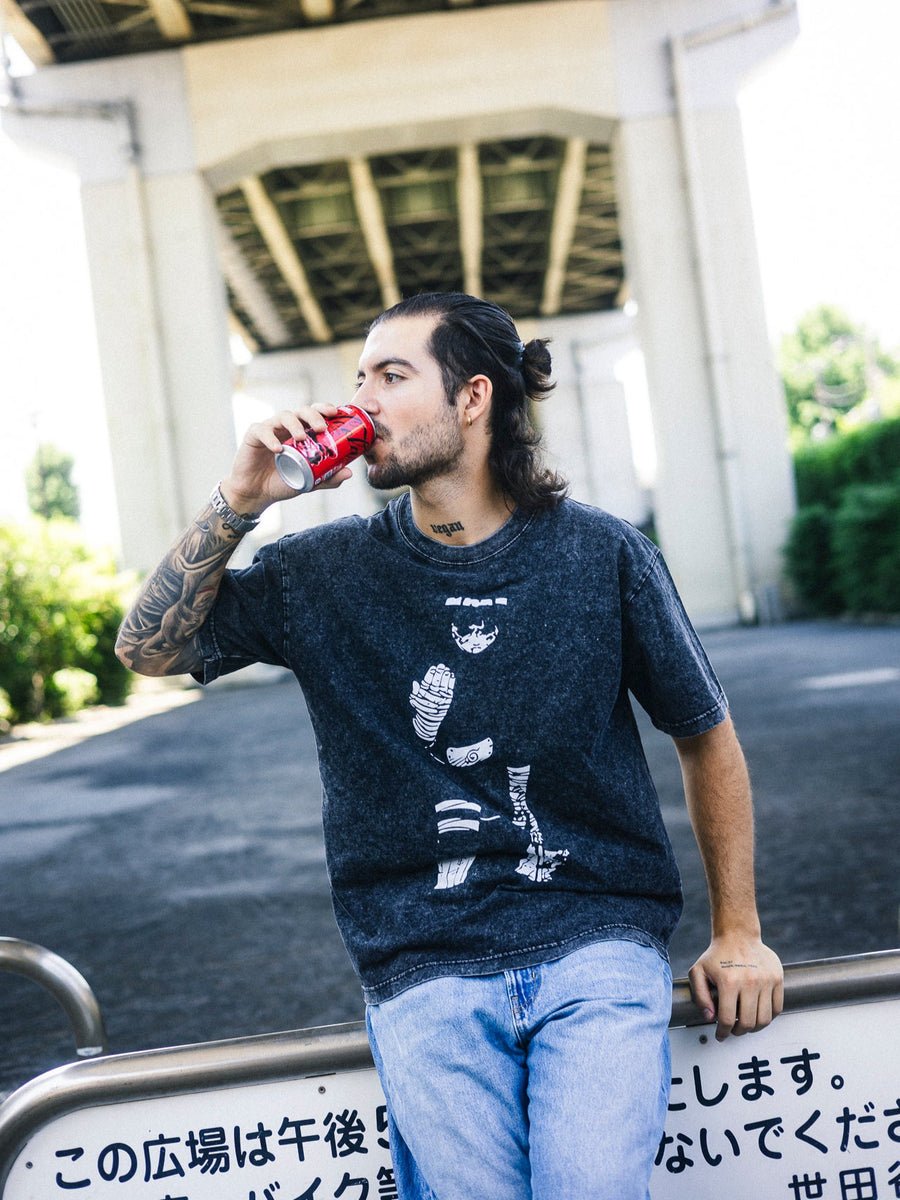ROCK LEE VINTAGE OVERSIZE TEE - craftedbykaiyo