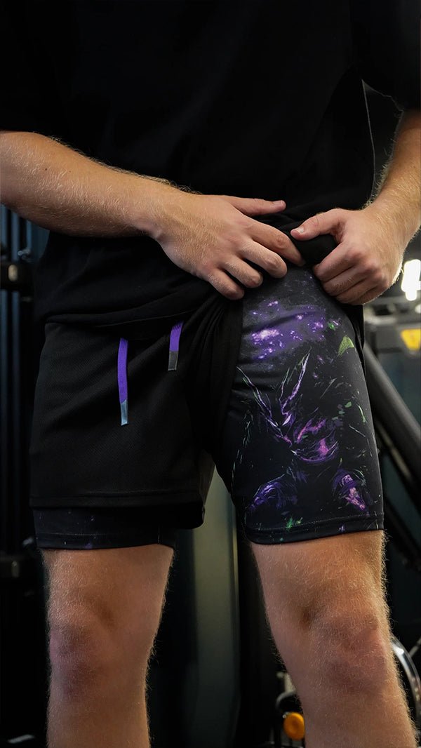 Cosmic Eclipse Performance Shorts - craftedbykaiyo