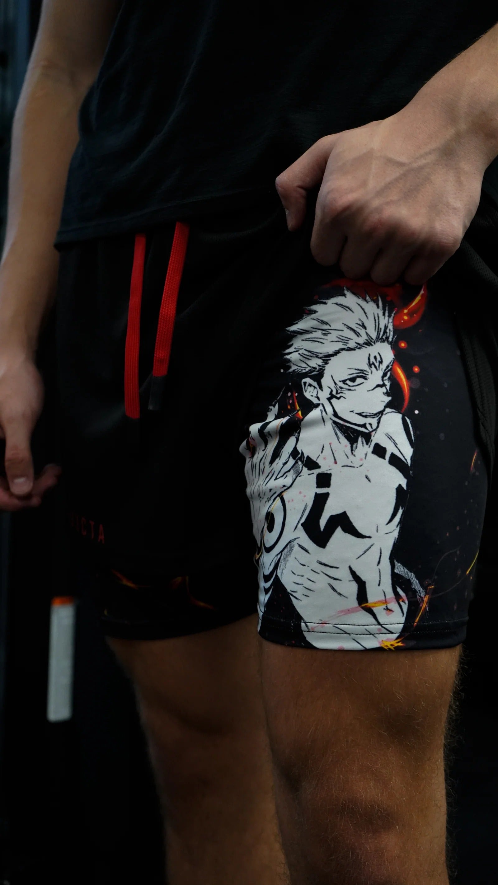 King of Curses Performance Shorts - craftedbykaiyo