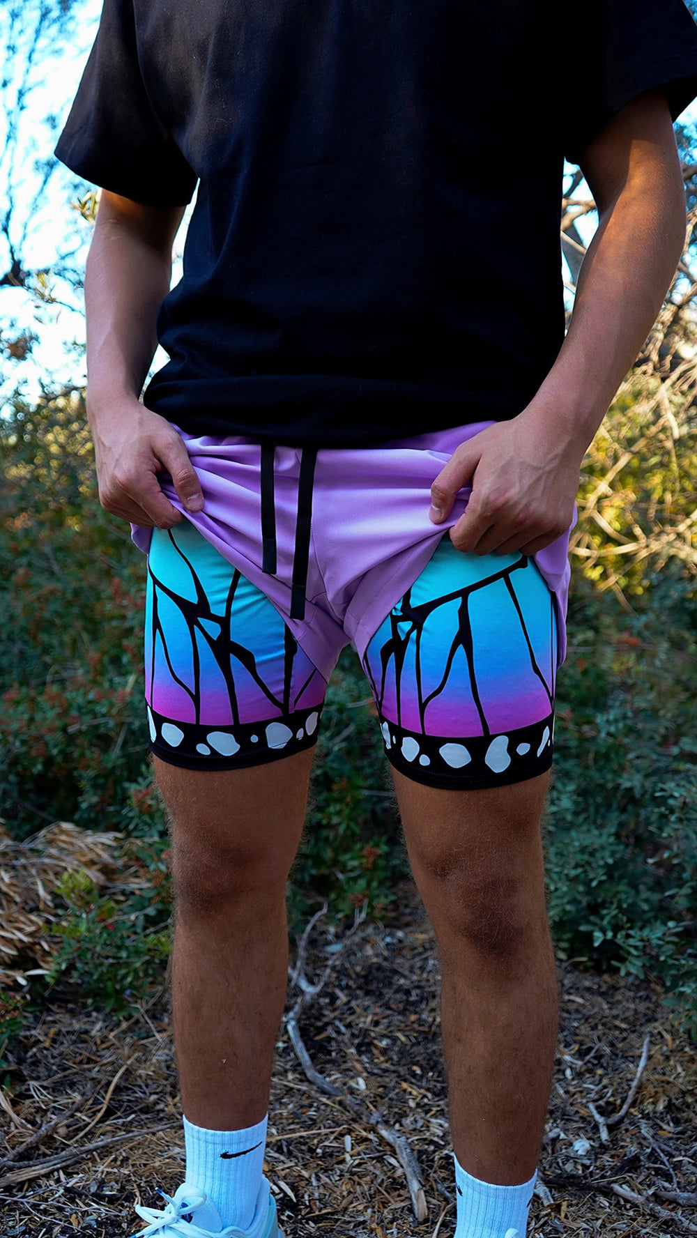 Butterfly Performance Shorts - V3 - craftedbykaiyo