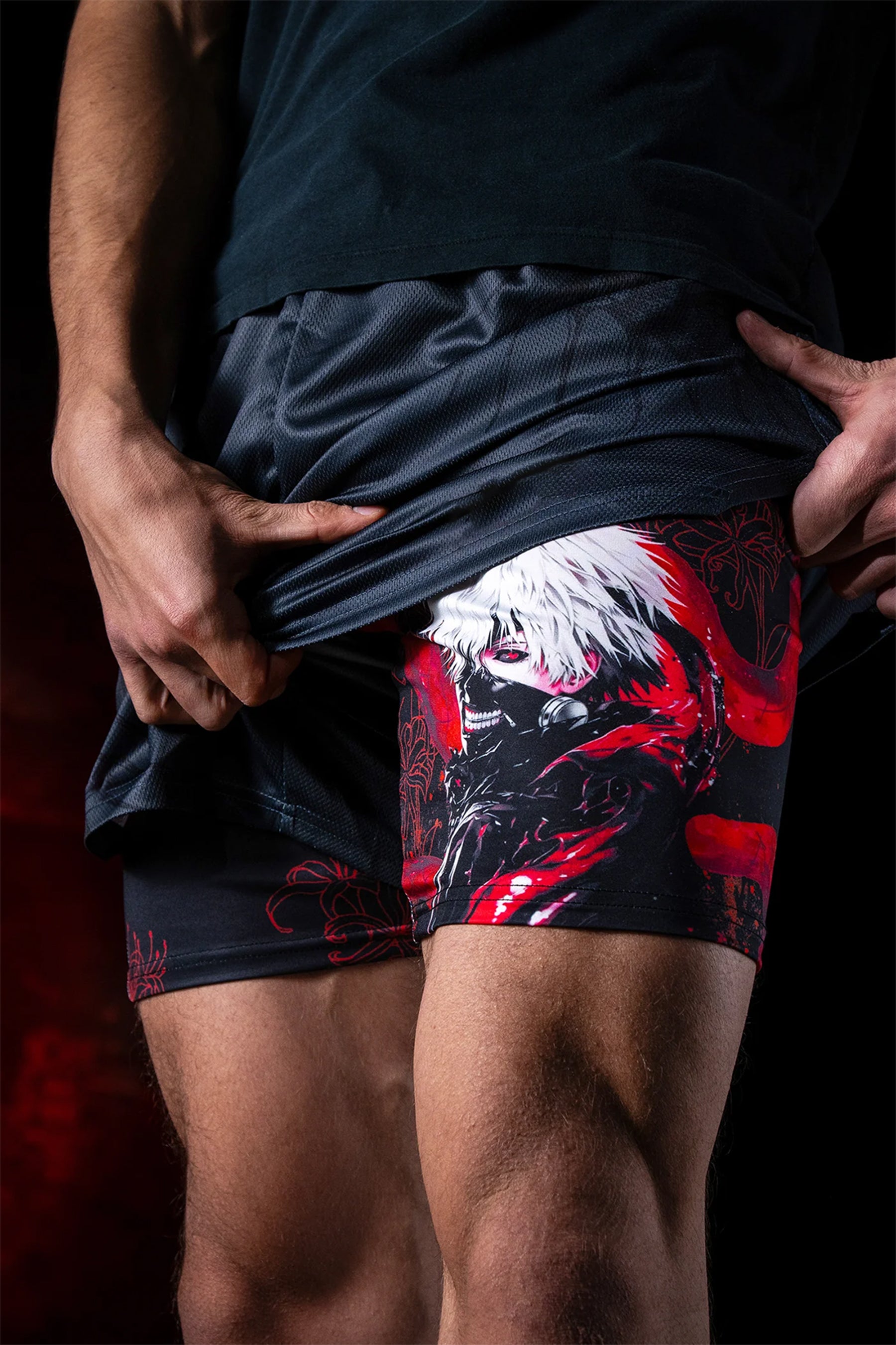 Tokyo Ghoul Performance Shorts - craftedbykaiyo