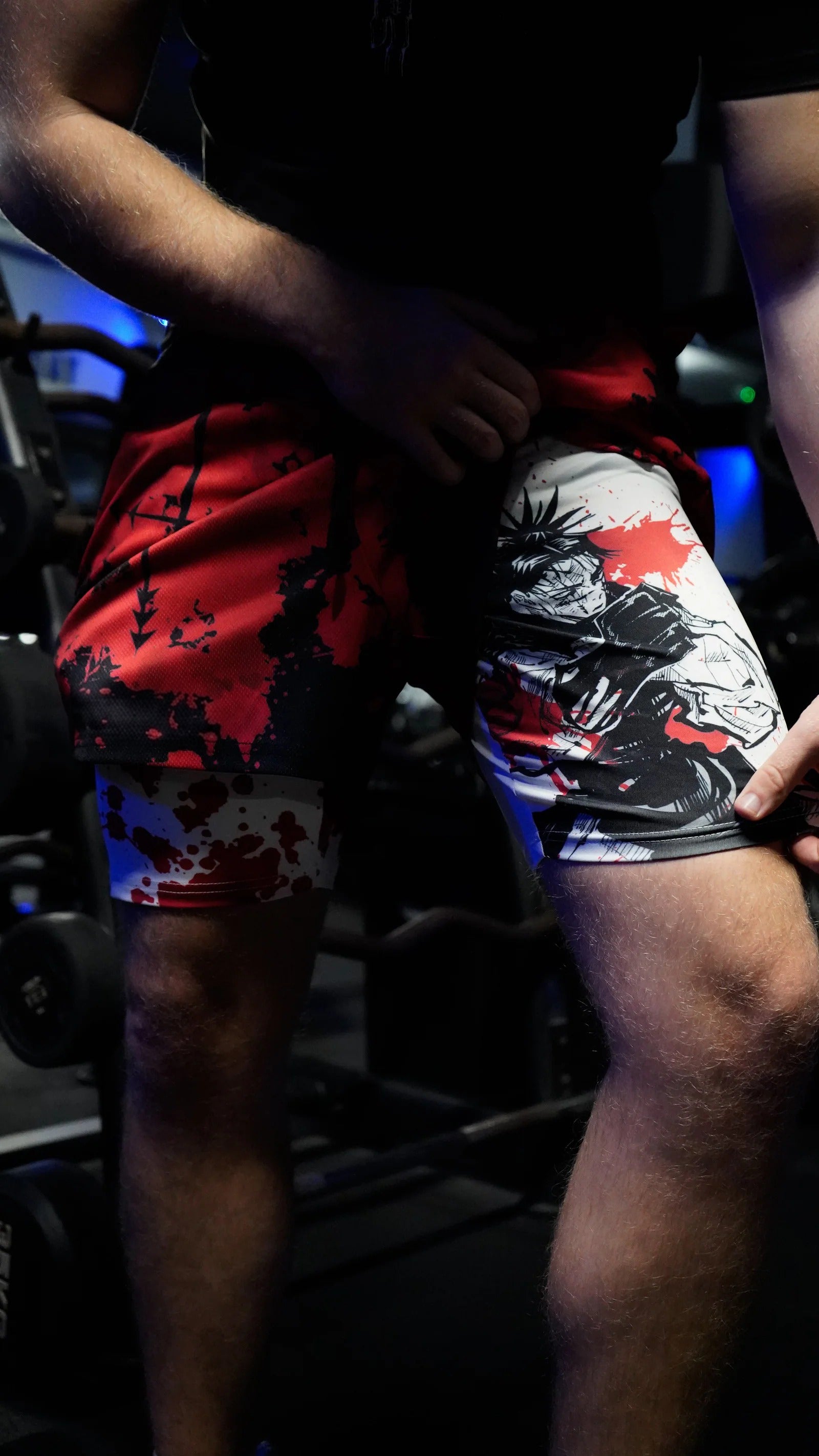 Blood Warrior Performance Shorts - craftedbykaiyo
