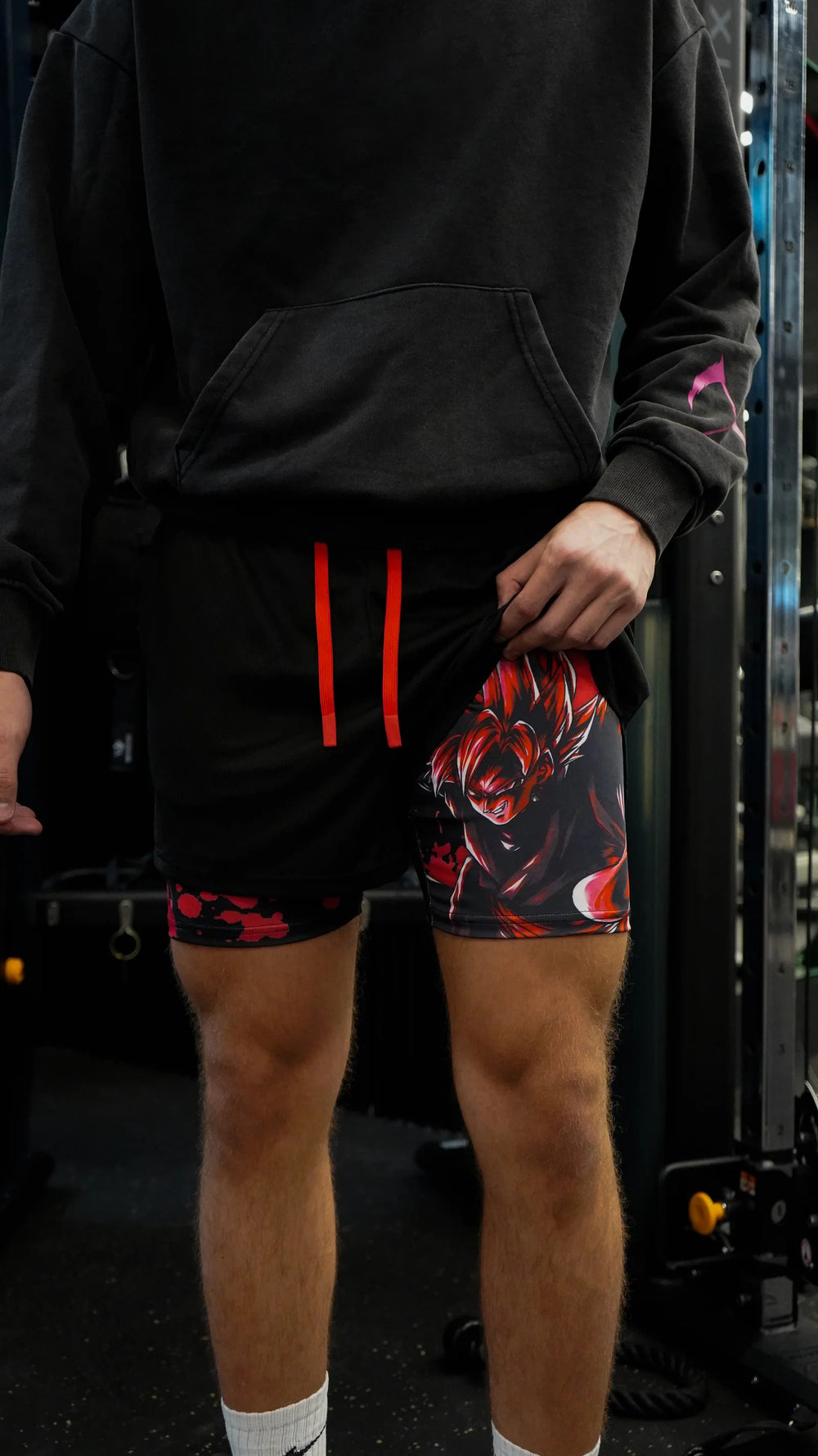 Black Warrior Performance Shorts - craftedbykaiyo