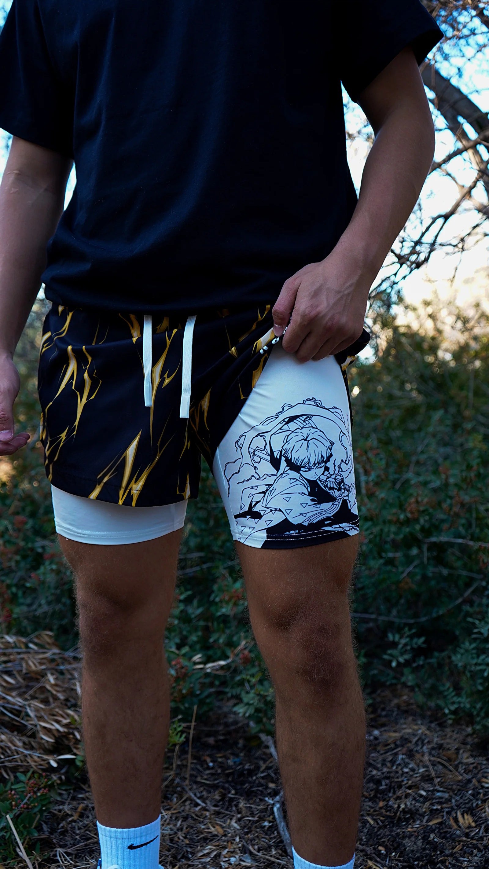 Thunder Guardian Performance Shorts - craftedbykaiyo