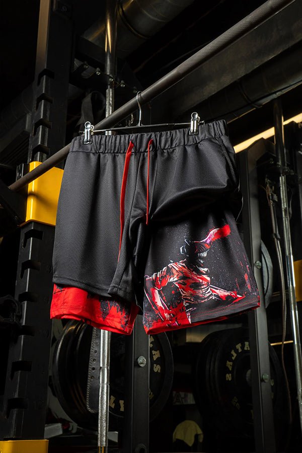 Chainsaw Performance Shorts - craftedbykaiyo