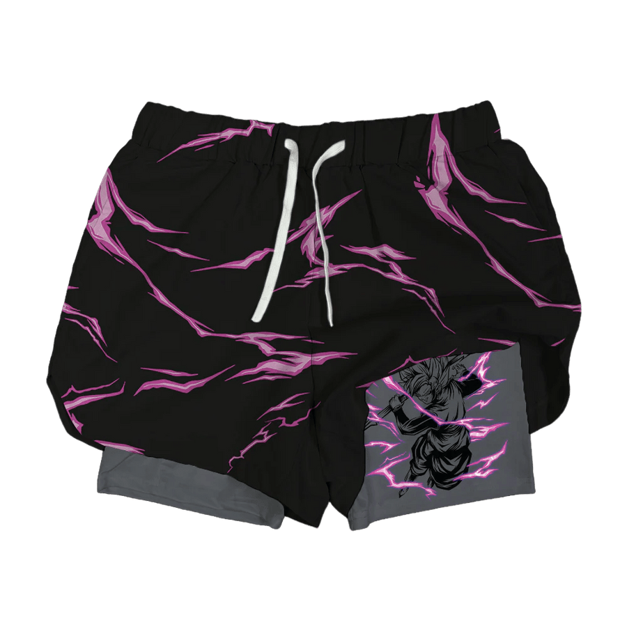 Black Warrior V2 Performance Shorts - craftedbykaiyo