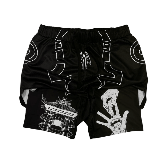 Unconquerable Curse Performance Shorts - craftedbykaiyo