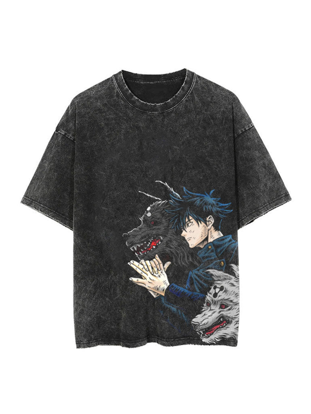 THE DIVINE DOGS VINTAGE TEE - JJK - craftedbykaiyo
