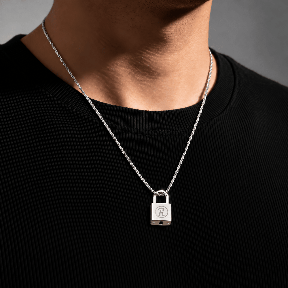 Lock & Key Couple Necklace Set - NANA - craftedbykaiyo