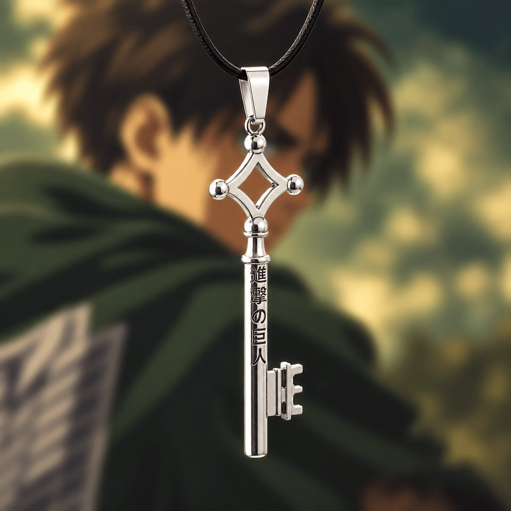 Eren's Basement Key Necklace - Attack on Titan - craftedbykaiyo