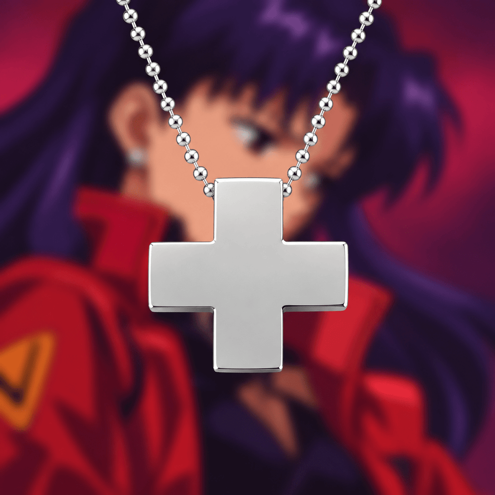 Misato's Cross Necklace - Evangelion - craftedbykaiyo