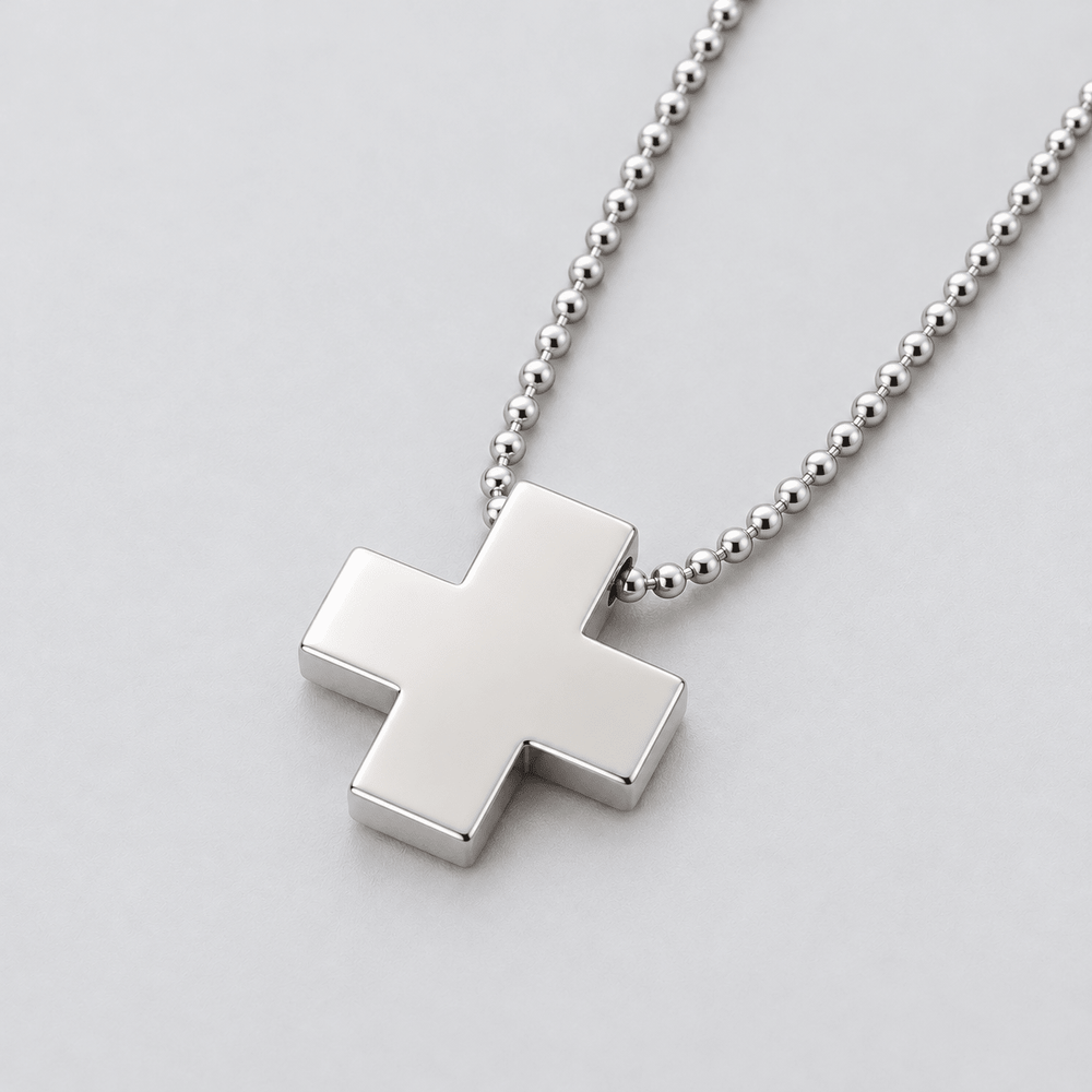 Misato's Cross Necklace - Evangelion - craftedbykaiyo