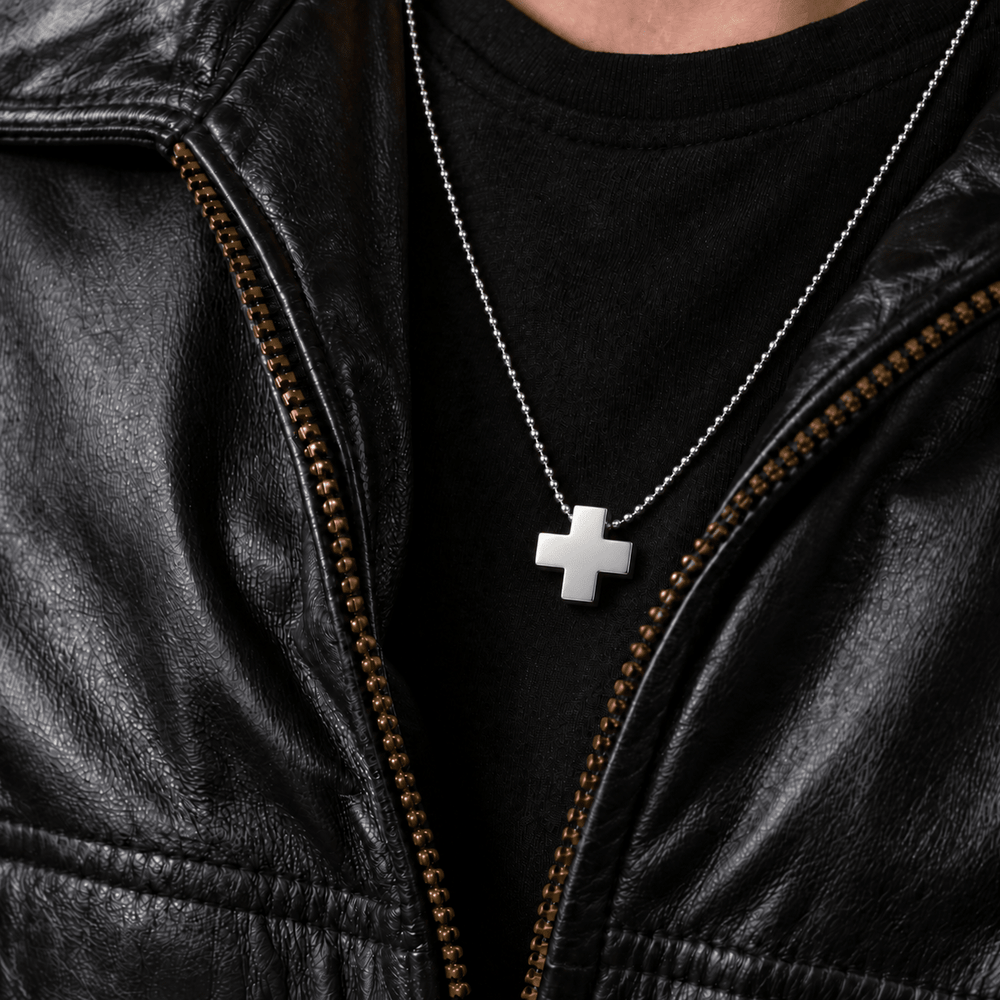 Misato's Cross Necklace - Evangelion - craftedbykaiyo