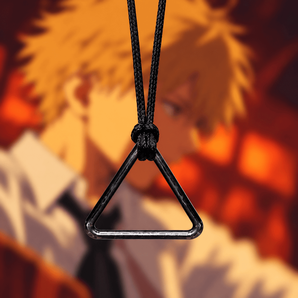 Denji's Pull Cord Necklace - Chainsaw Man - craftedbykaiyo