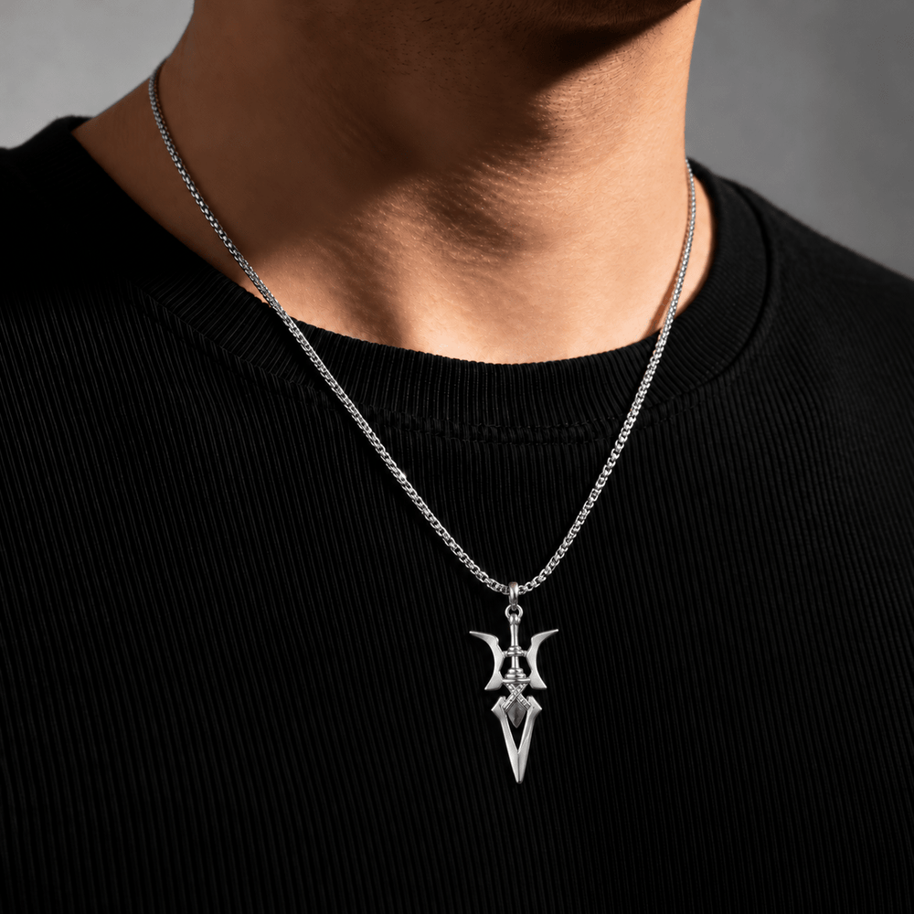 Misa Amane's Halberd Necklace - Death Note - craftedbykaiyo