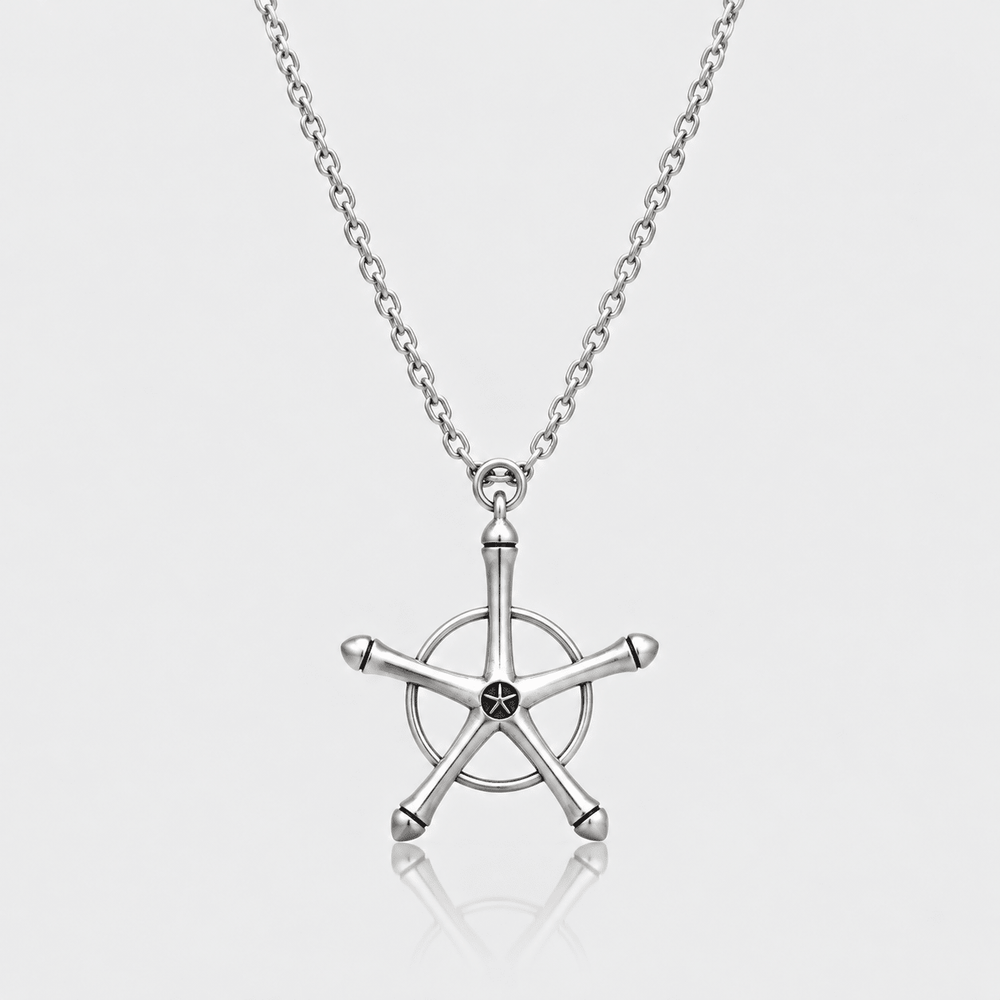 Uryu's Quincy Cross Necklace - Bleach - craftedbykaiyo