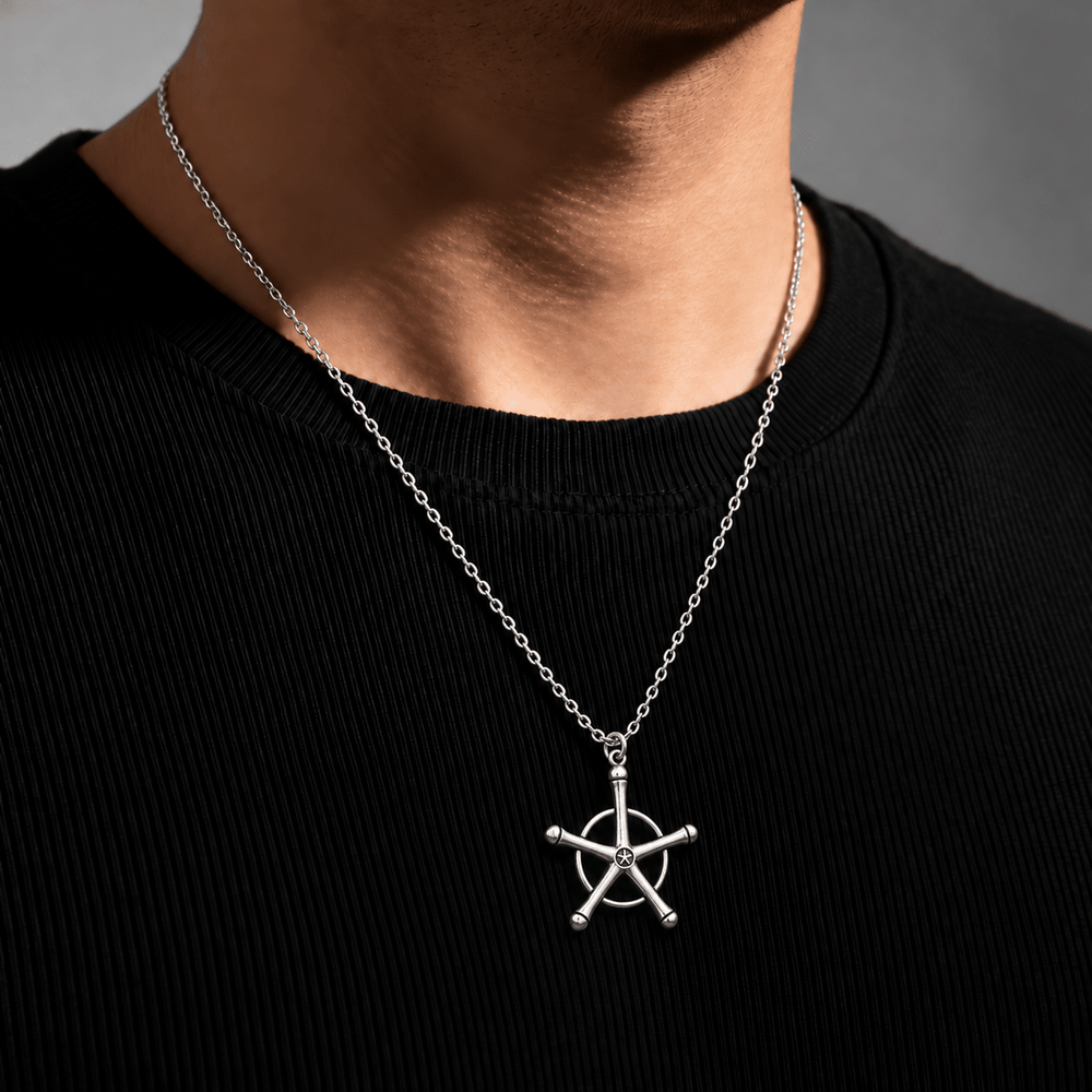 Uryu's Quincy Cross Necklace - Bleach - craftedbykaiyo