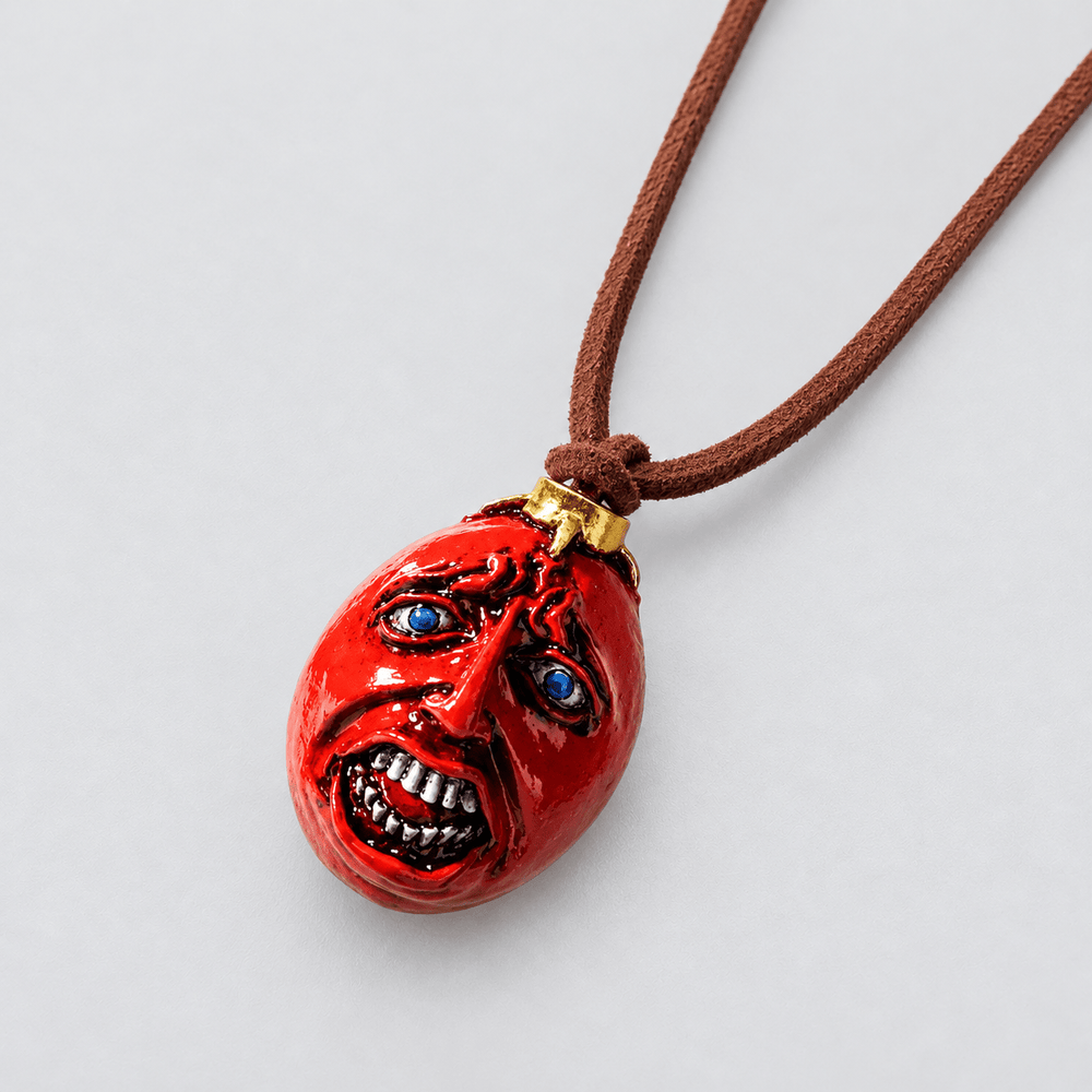 Crimson Behelit Necklace - Berserk - craftedbykaiyo