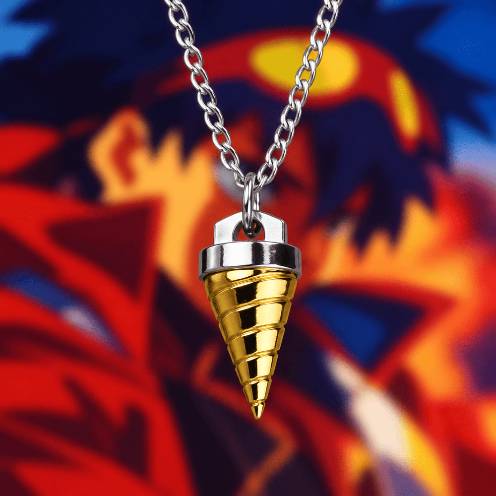 Simon's Core Drill Necklace - Gurren Lagann - craftedbykaiyo