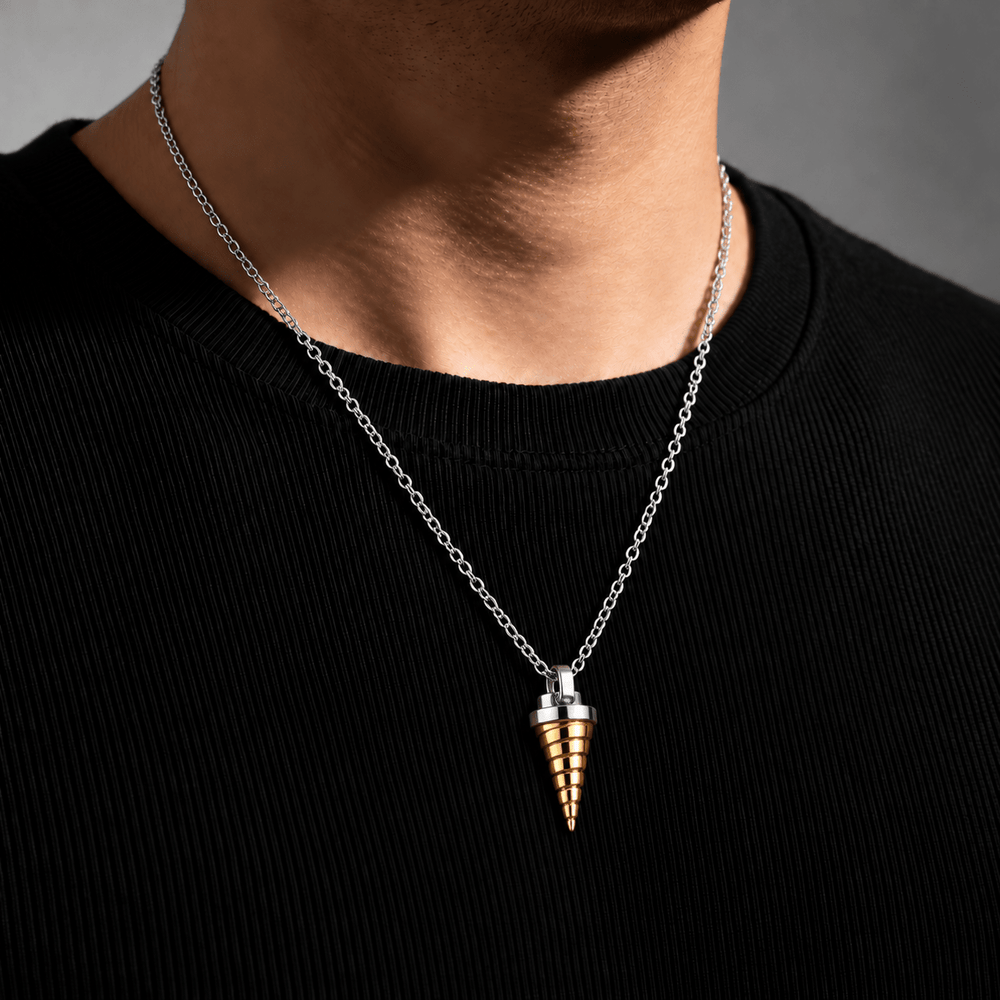 Simon's Core Drill Necklace - Gurren Lagann - craftedbykaiyo
