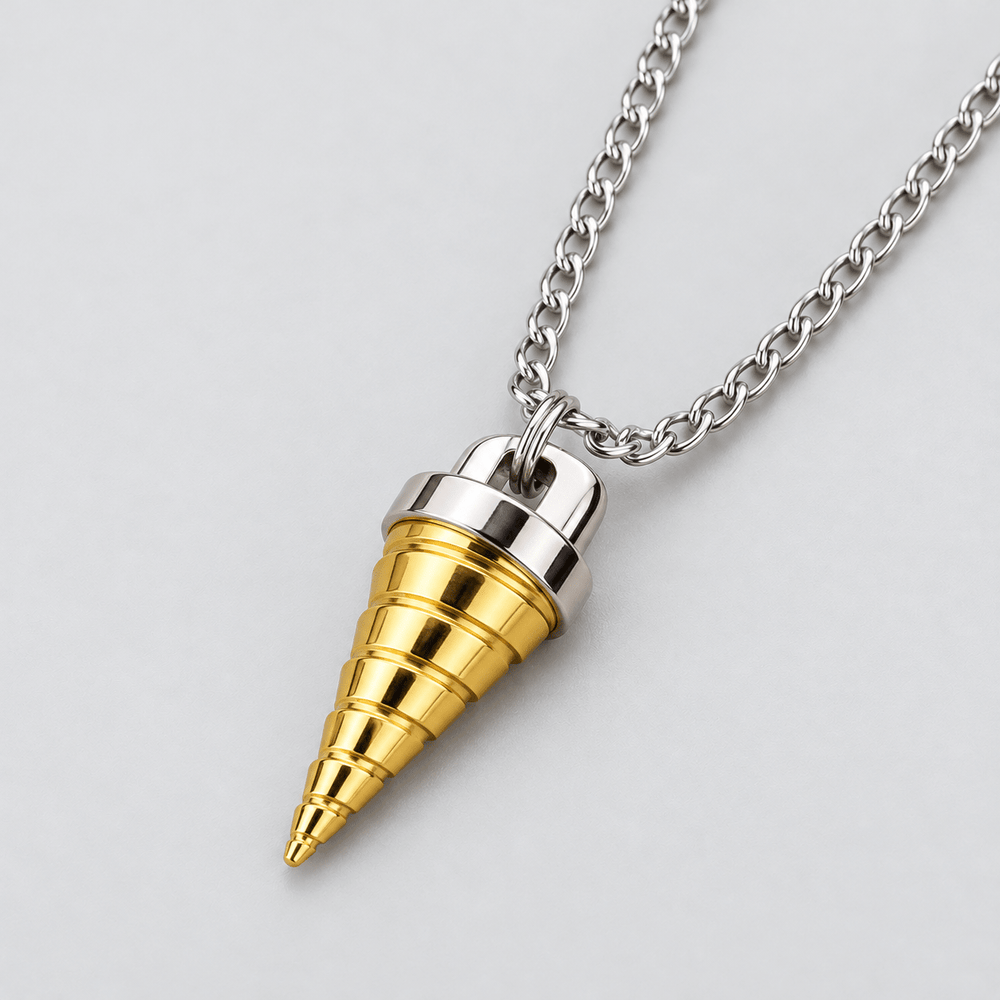 Simon's Core Drill Necklace - Gurren Lagann - craftedbykaiyo