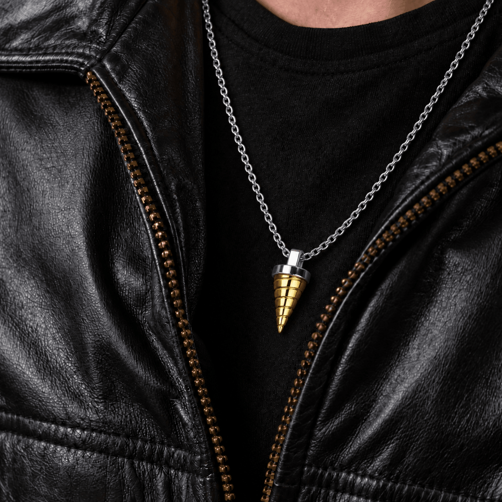 Simon's Core Drill Necklace - Gurren Lagann - craftedbykaiyo