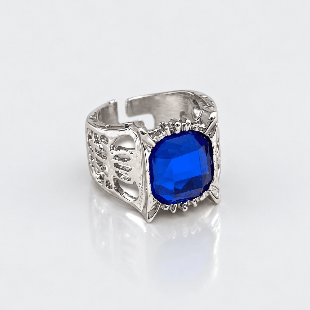 Ciel Phantomhive Blue Signet Adjustable Ring - Black Butler - craftedbykaiyo