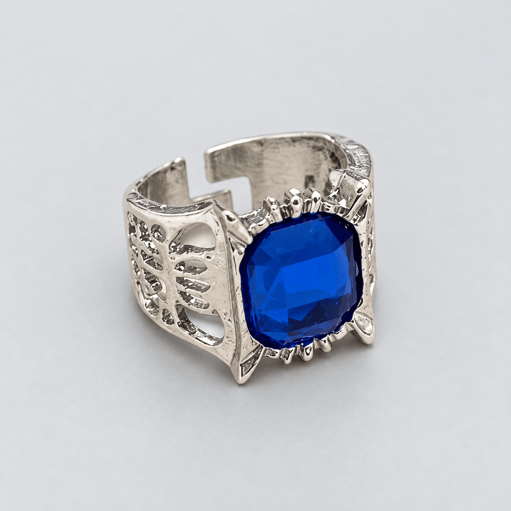 Ciel Phantomhive Blue Signet Adjustable Ring - Black Butler - craftedbykaiyo