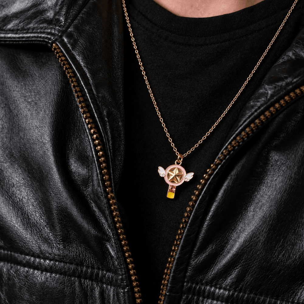 Star Wand Key Necklace - Cardcaptor Sakura - craftedbykaiyo