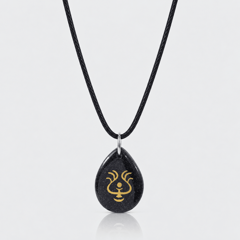 Sheeta's Levitation Stone Necklace - Castle in the Sky - craftedbykaiyo