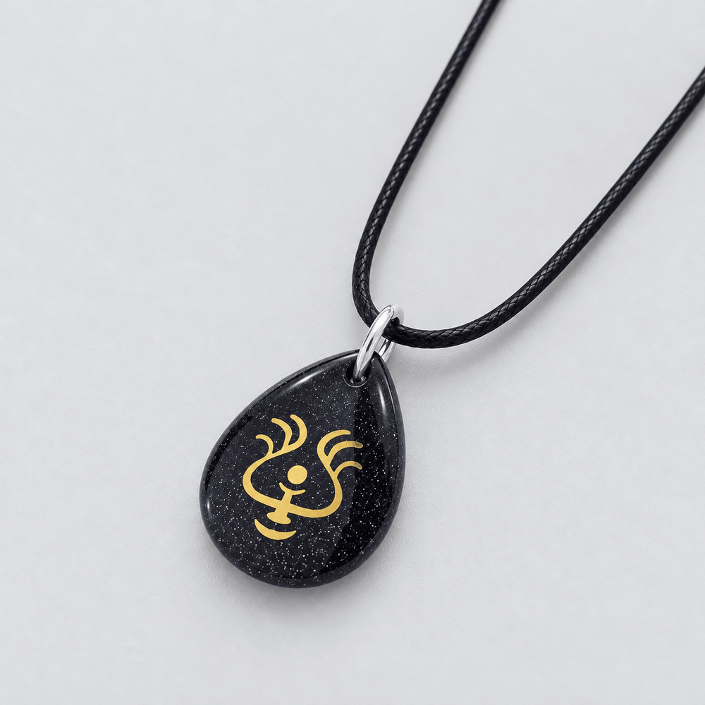 Sheeta's Levitation Stone Necklace - Castle in the Sky - craftedbykaiyo
