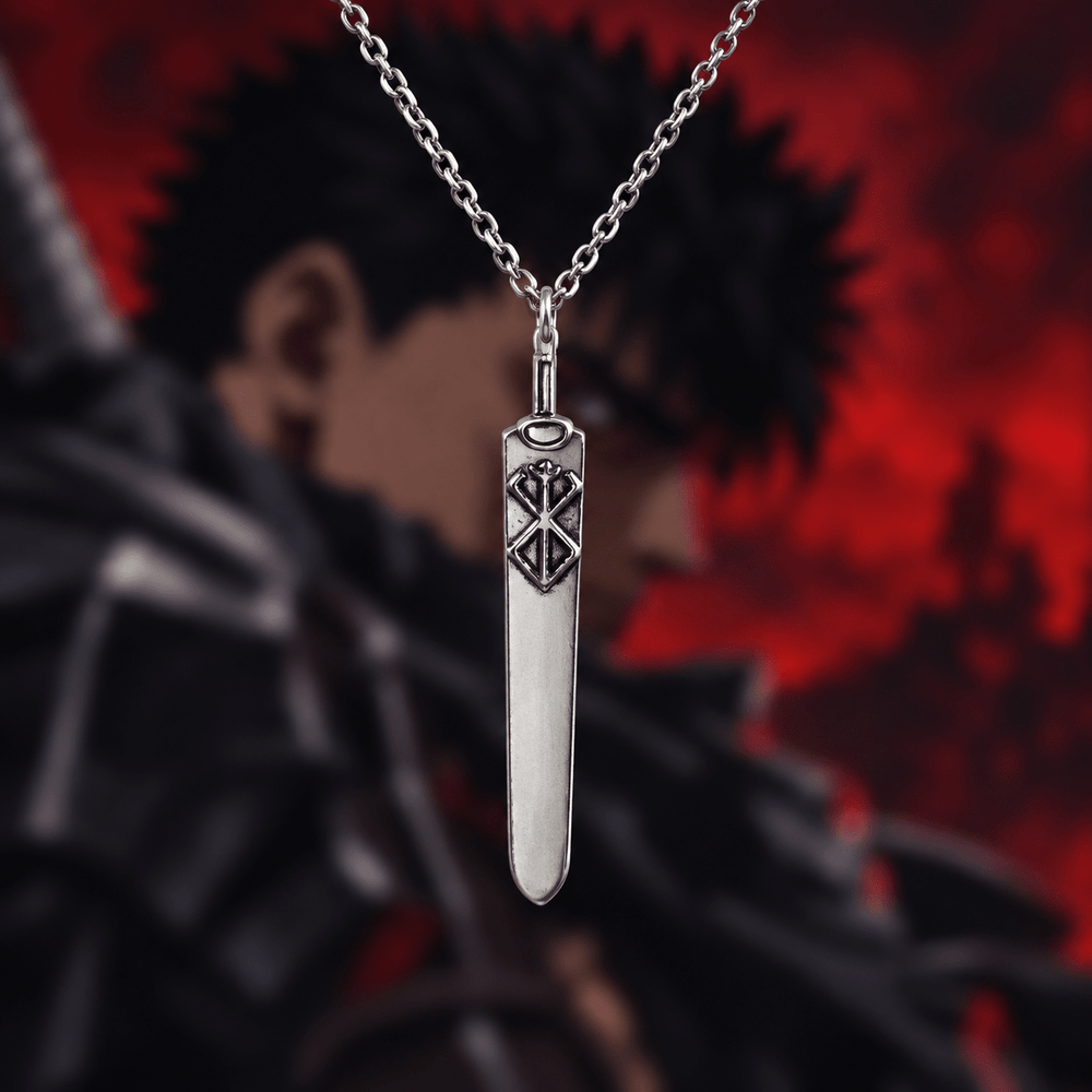 Dragonslayer Sword Necklace - Berserk - craftedbykaiyo