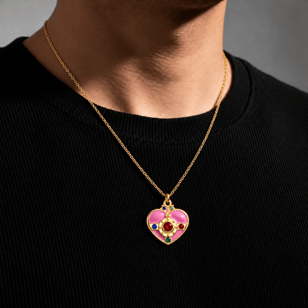 Cosmic Heart Compact Necklace - Sailor Moon - craftedbykaiyo